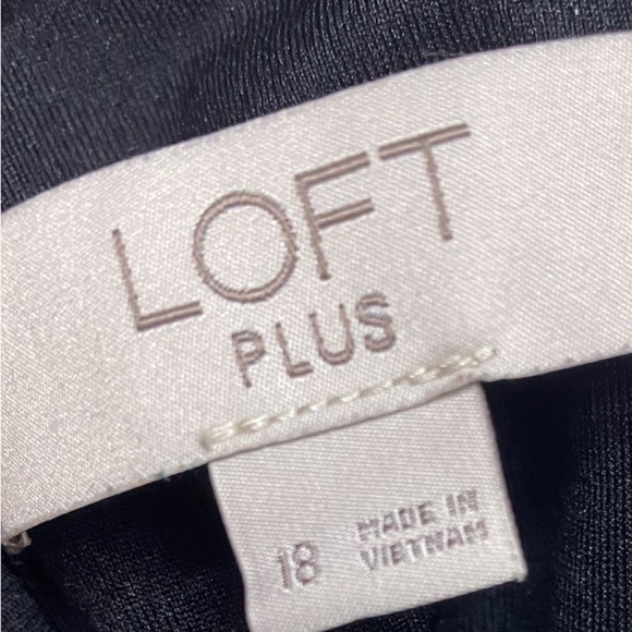 NWOT LOFT Dark GRAY DRESS - Picture 7 of 7